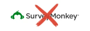 SurveyMonkey (crossed out)